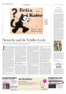 Die ZEIT, 28. Januar 2016 - Stuttgarter Antiquariatsmesse
