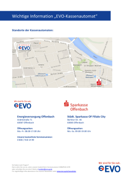 Häufig gestellte Fragen & Antworten zum EVO
