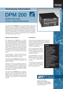 DPM200 TI650503DD - BHV senzory s.r.o.