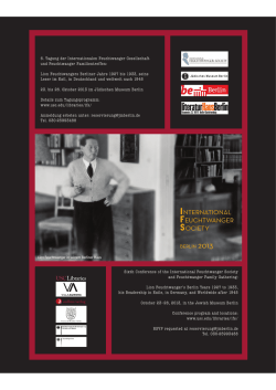 international feuchtwanger society