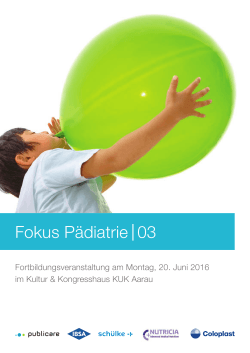 Fokus Pädiatrie | 03