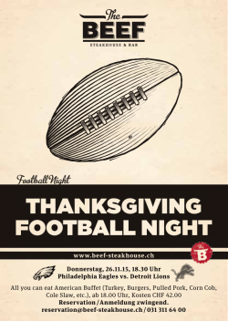 thanksgiving football night