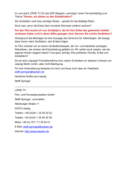 Information und Kontakt