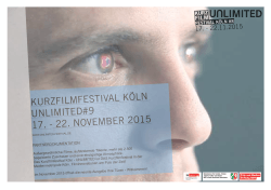 kurzfilmfestival köln unlimited#9 17.