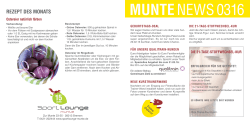 PDF downloaden - Sport Lounge Munte GmbH