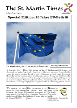 The St. Martin Times - BG|BRG Villach St.Martin