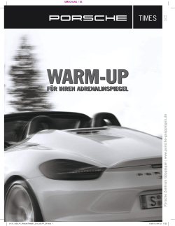 TIMES 01 - Porsche Zentrum Göppingen