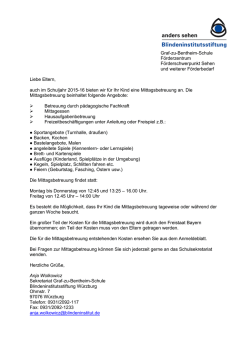 Graf-zu-Bentheim-Schule F&ouml;rderzentrum F&ouml;rderschwerpunkt Sehen