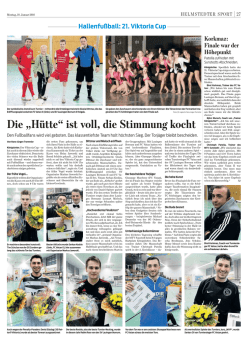 Die &bdquo;H&uuml;tte&ldquo; ist voll, die Stimmung kocht