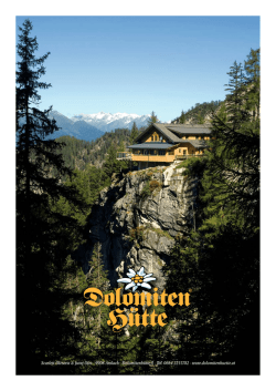 Scarlett Olesova & Juraj Oles · 9908 Amlach · Dolomitenhütte 1 · Tel