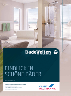 EINBLICK IN SCH&Ouml;NE B&Auml;DER