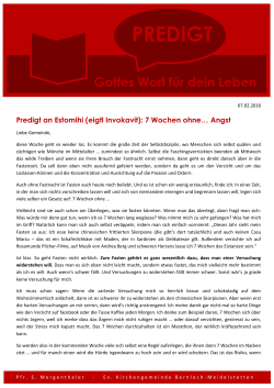 Heb 4,14-16 Der Versuchung widerstehen