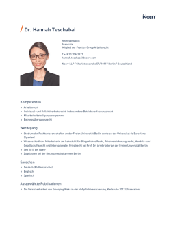 /Dr. Hannah Teschabai