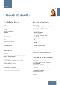 hannah bernauer