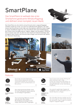 Das SmartPlane ist weltweit das erste Smartphone