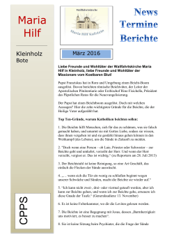 KB Ausgabe März - Maria Hilf Kufstein