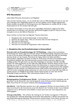 Newsletter - IFO