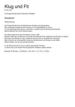 Eignungstest BBSP - Lauf - Schulen