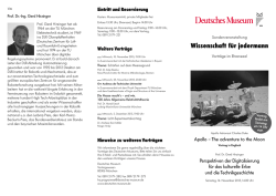 DtMuseum_14_11_2015 - Verein zur F&ouml;rderung der Raumfahrt eV