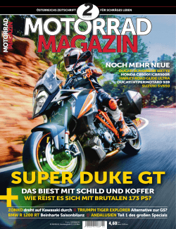 SUPER DUKE GT - Motorrad
