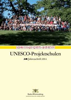 Jahresschrift 2014 - Pestalozzi