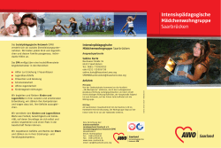 Intensivp&auml;dagogische M&auml;dchenwohngruppe