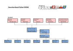 Organigramm Zweckverband Polizei RONN Vers 2016 03 01