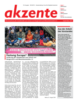 Festung Europa?