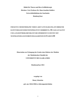 Dokument 1 - SciDok - Universit&auml;t des Saarlandes