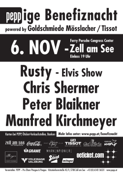 Rusty - Elvis Show Zell am See