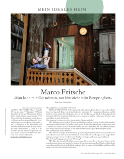 Das ideale Heim - Marco Fritsche