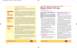 Eisen Verla ® 35 mg - VERLA