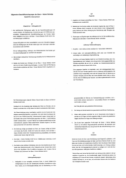 Allgemeine Geschäftsbedingungen der Eisen + Herner Betriebs