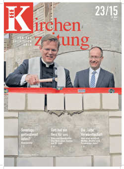 Sonntags- gottesdienst Adieu? Gott hat ein Herz für uns Die „liebe