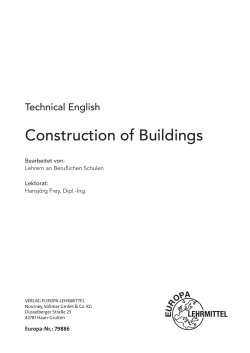 Construction of Buildings - Europa