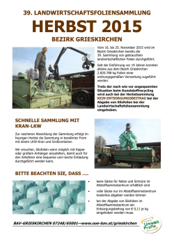 herbst 2015 - Umweltprofis