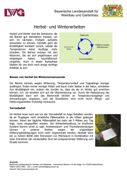Herbst- und Winterarbeiten - LWG