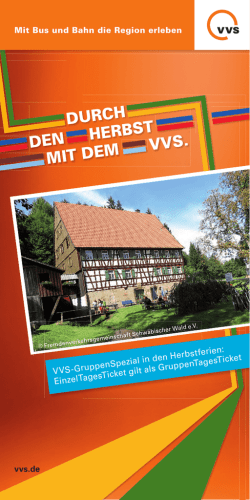 Highlights im Herbst