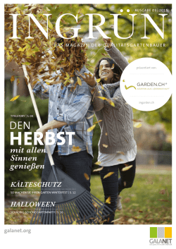 herbst - IN GARDEN AG