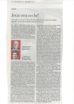 Jetzt erst recht! - ilsede