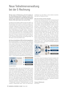 E-Rechnung - Interbank Clearing &ndash; SIX