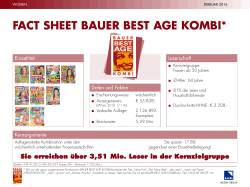 Fact sheet bauer best age kombi*
