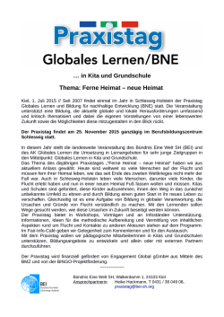 Ferne Heimat &ndash; neue Heimat - B&uuml;ndnis Eine Welt Schleswig