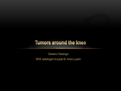 13_Tumors around the knee