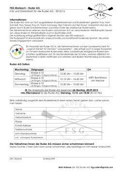 Info Rudern 2015