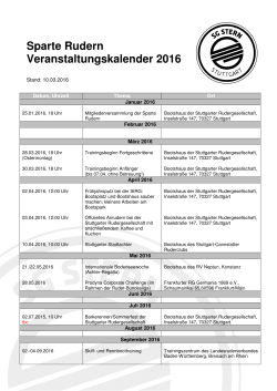 160310_Veranstaltungskalender 2016 Sparte Rudern
