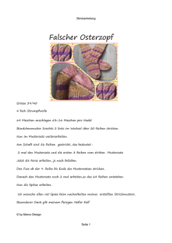 Falscher Osterzopf