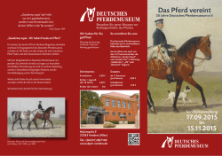 Das Pferd vereint - Deutsches Pferdemuseum