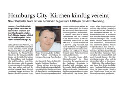Hamburgs City-Kirchen k&uuml;nftig vereint - St. Joseph
