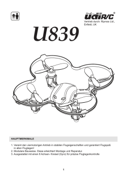 HAUPTMERKMALE Vertrieb durch: Ripmax Ltd., Enfield, UK 1